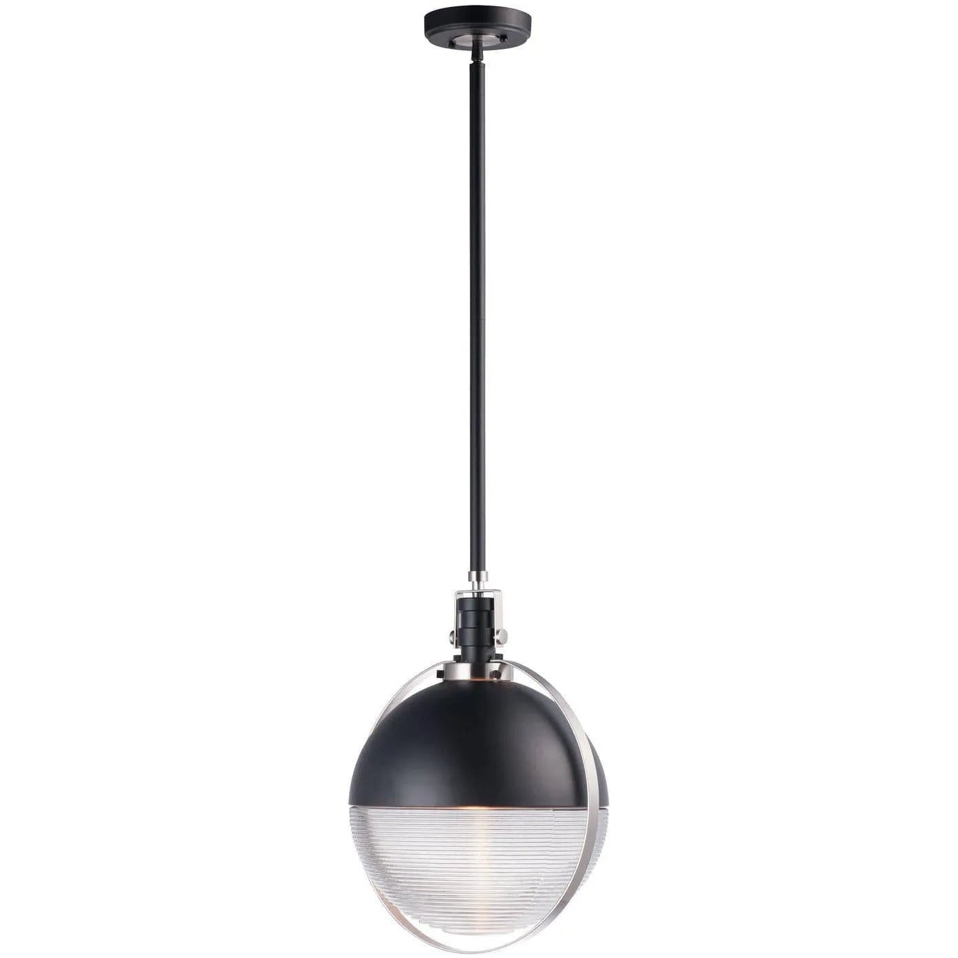 Maxim Lighting - Axiom LED Pendant - 10080CLBKSN | Montreal Lighting & Hardware