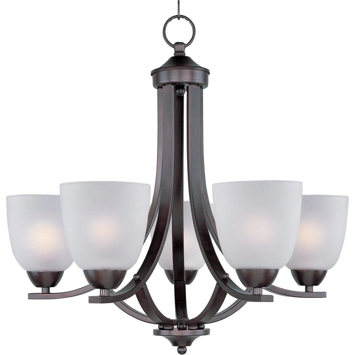 Maxim Lighting - Axis Chandelier - 11225FTOI | Montreal Lighting & Hardware