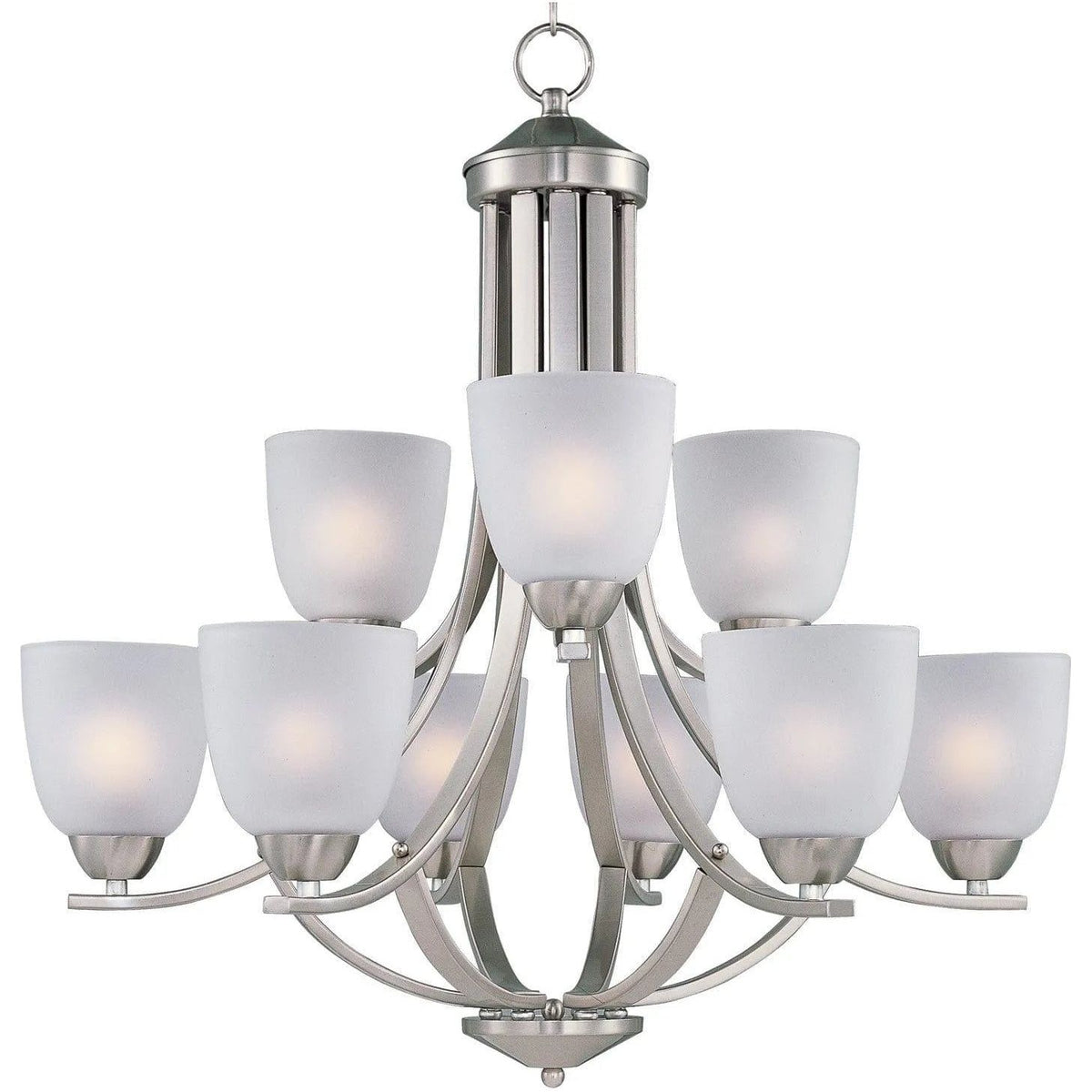 Maxim Lighting - Axis Chandelier - 11226FTSN | Montreal Lighting & Hardware