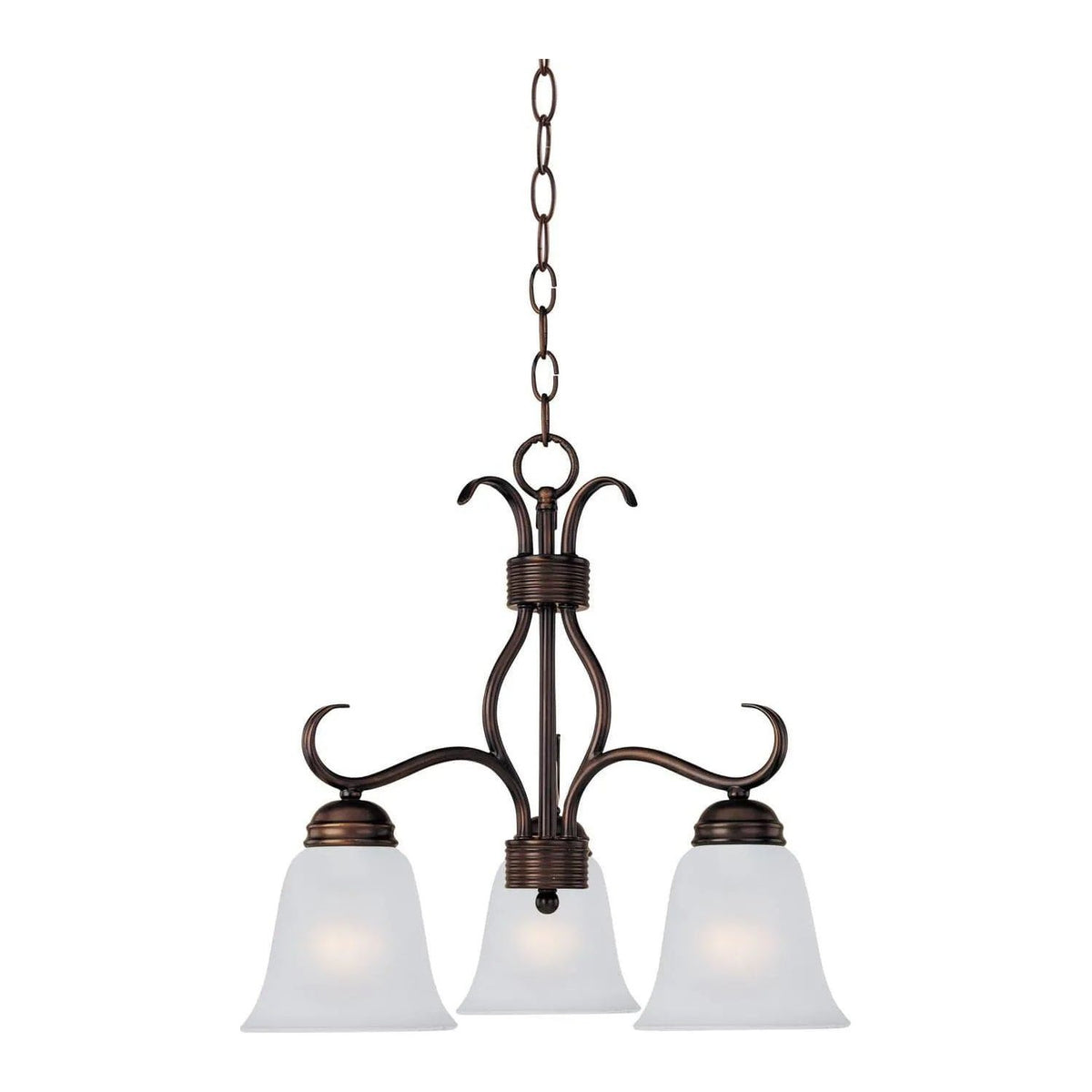 Maxim Lighting - Basix Chandelier - 10122FTOI | Montreal Lighting & Hardware