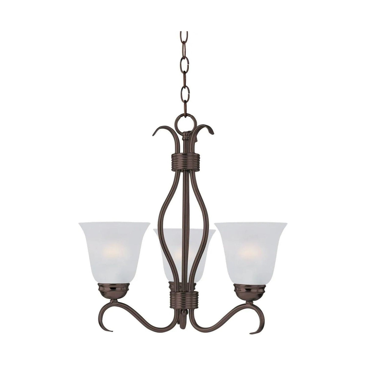 Maxim Lighting - Basix Chandelier - 10123FTOI | Montreal Lighting & Hardware