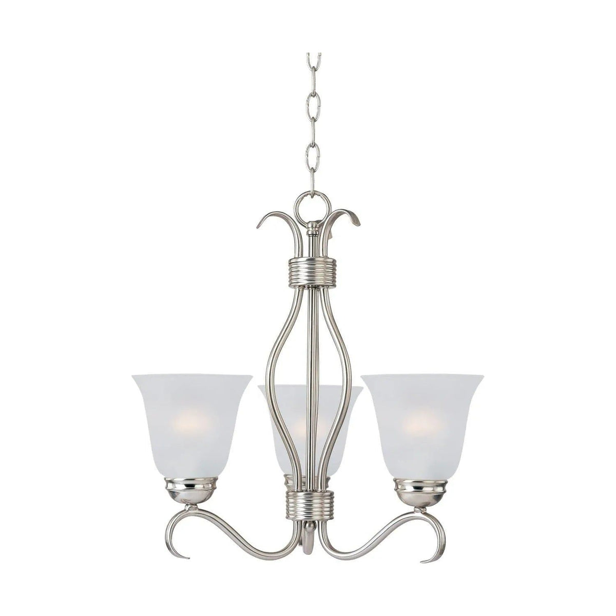 Maxim Lighting - Basix Chandelier - 10123FTSN | Montreal Lighting & Hardware