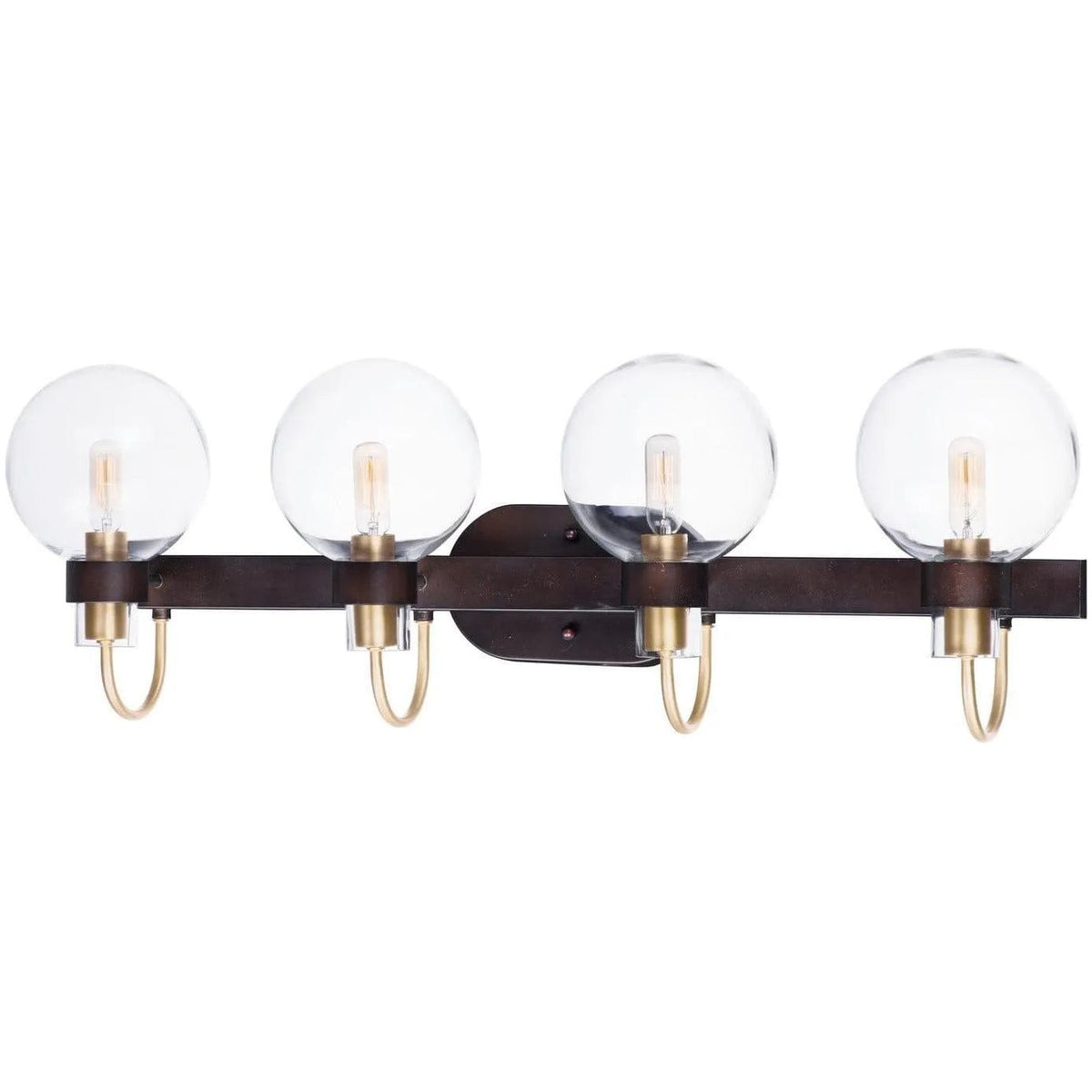 Maxim Lighting - Bauhaus Bath Vanity - 30514CLBZSBR | Montreal Lighting & Hardware