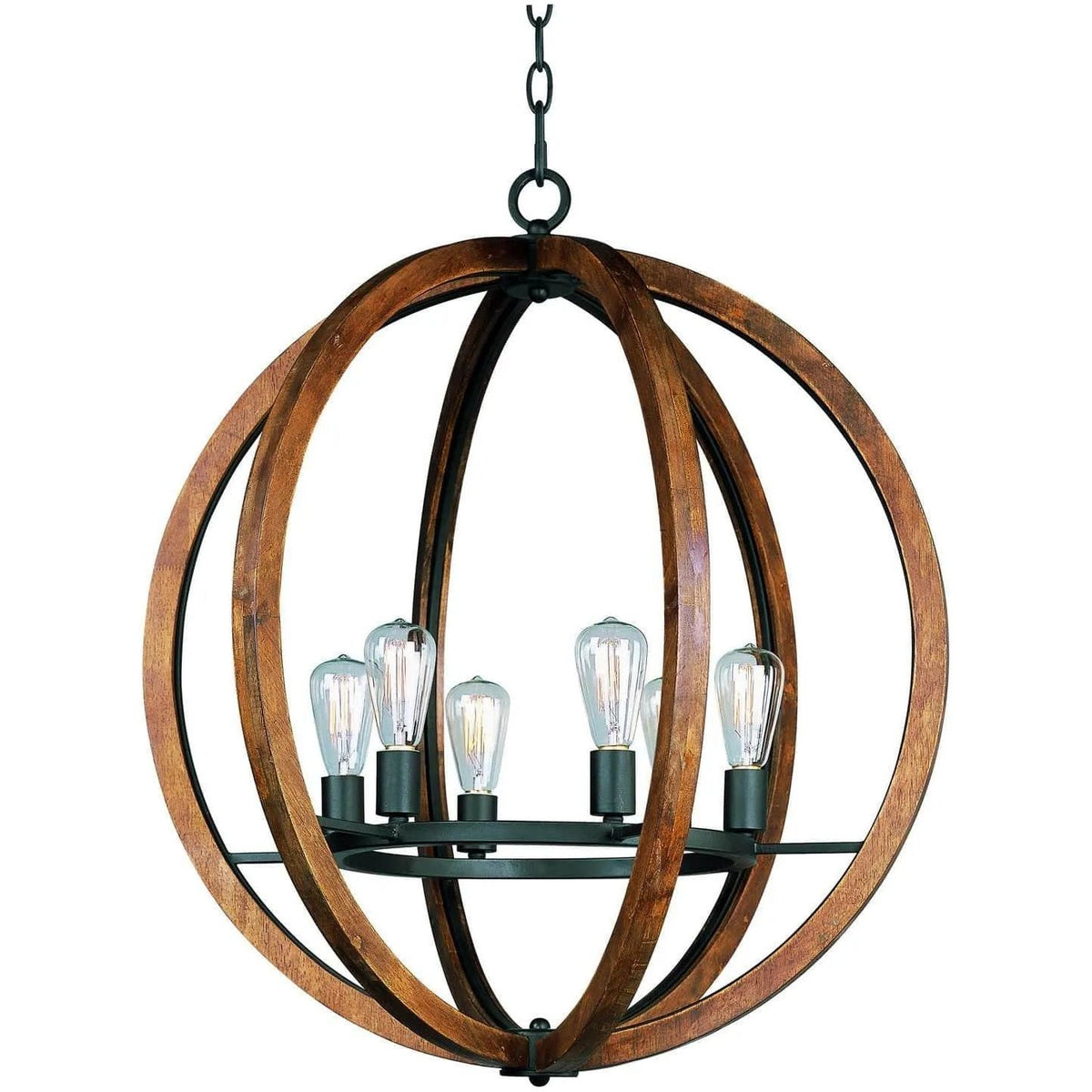 Maxim Lighting - Bodega Bay Chandelier - 20918APAR/BUI | Montreal Lighting & Hardware