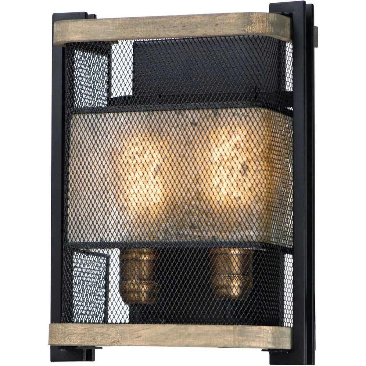 Maxim Lighting - Boundry Wall Sconce - 27562BKBWAB | Montreal Lighting & Hardware