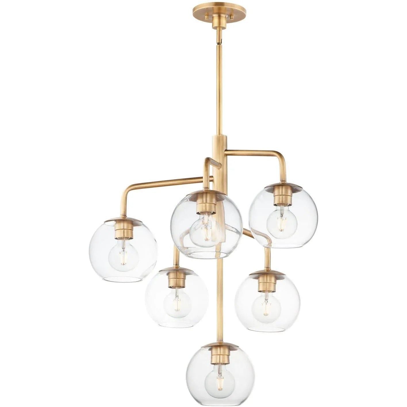 Maxim Lighting - Branch Chandelier - 38416CLNAB | Montreal Lighting & Hardware