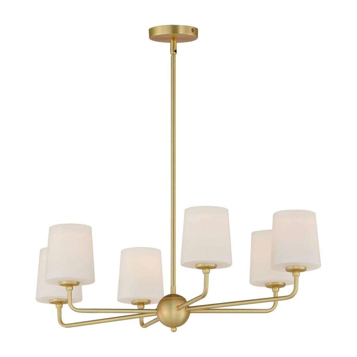 Maxim Lighting - Bristol Chandelier - 12096SWSBR | Montreal Lighting & Hardware