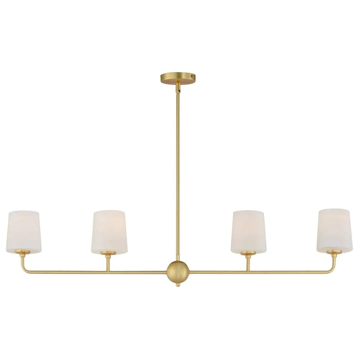 Maxim Lighting - Bristol Linear Chandelier - 12097SWSBR | Montreal Lighting & Hardware