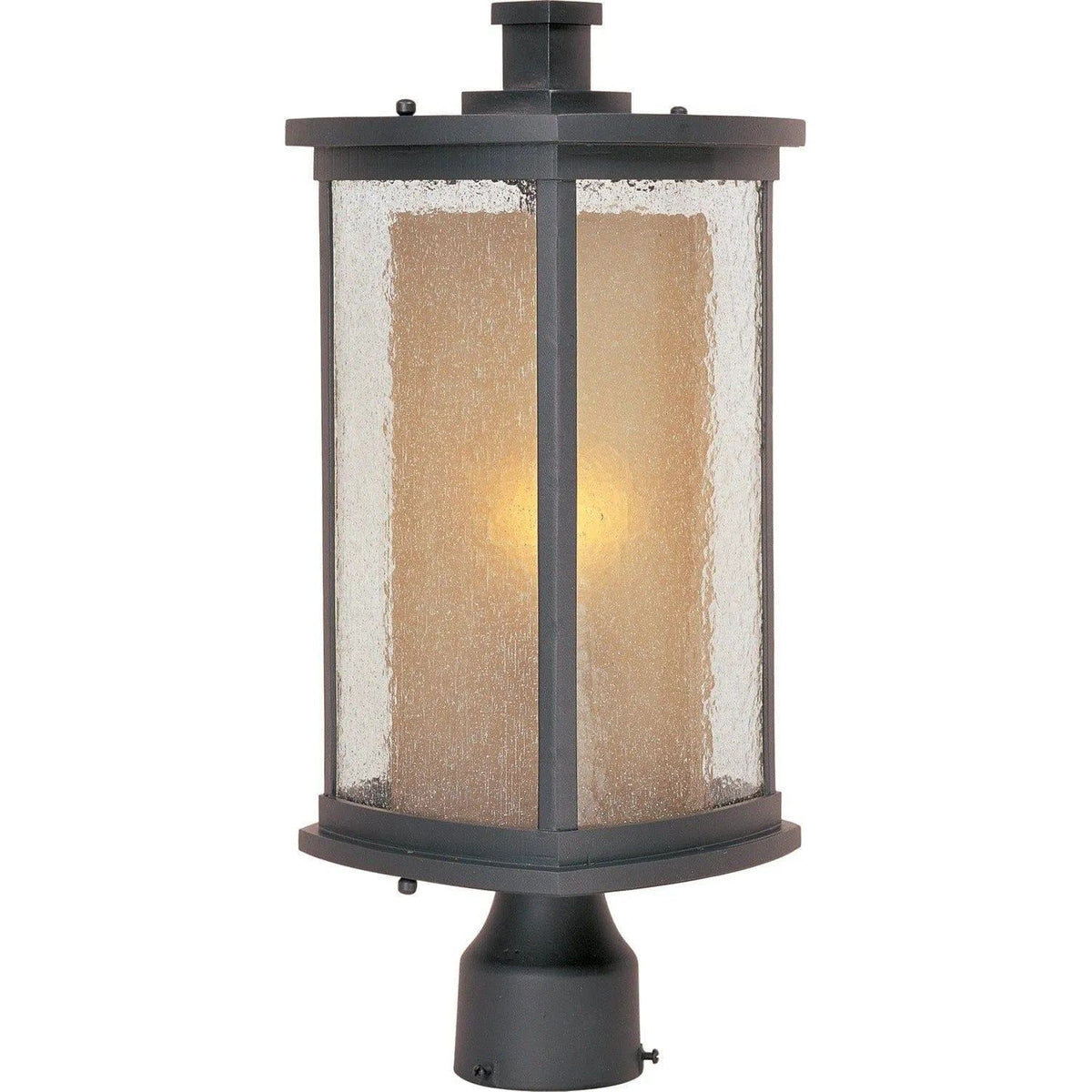 Maxim Lighting - Bungalow Outdoor Pole/Post Lantern - 3150CDWSBZ | Montreal Lighting & Hardware