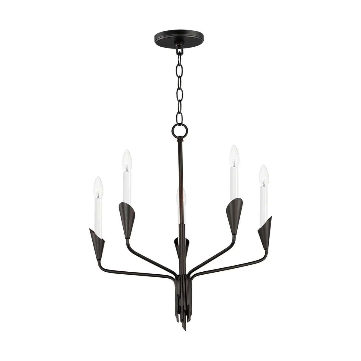 Maxim Lighting - Calyx Chandelier - 24345BK | Montreal Lighting & Hardware