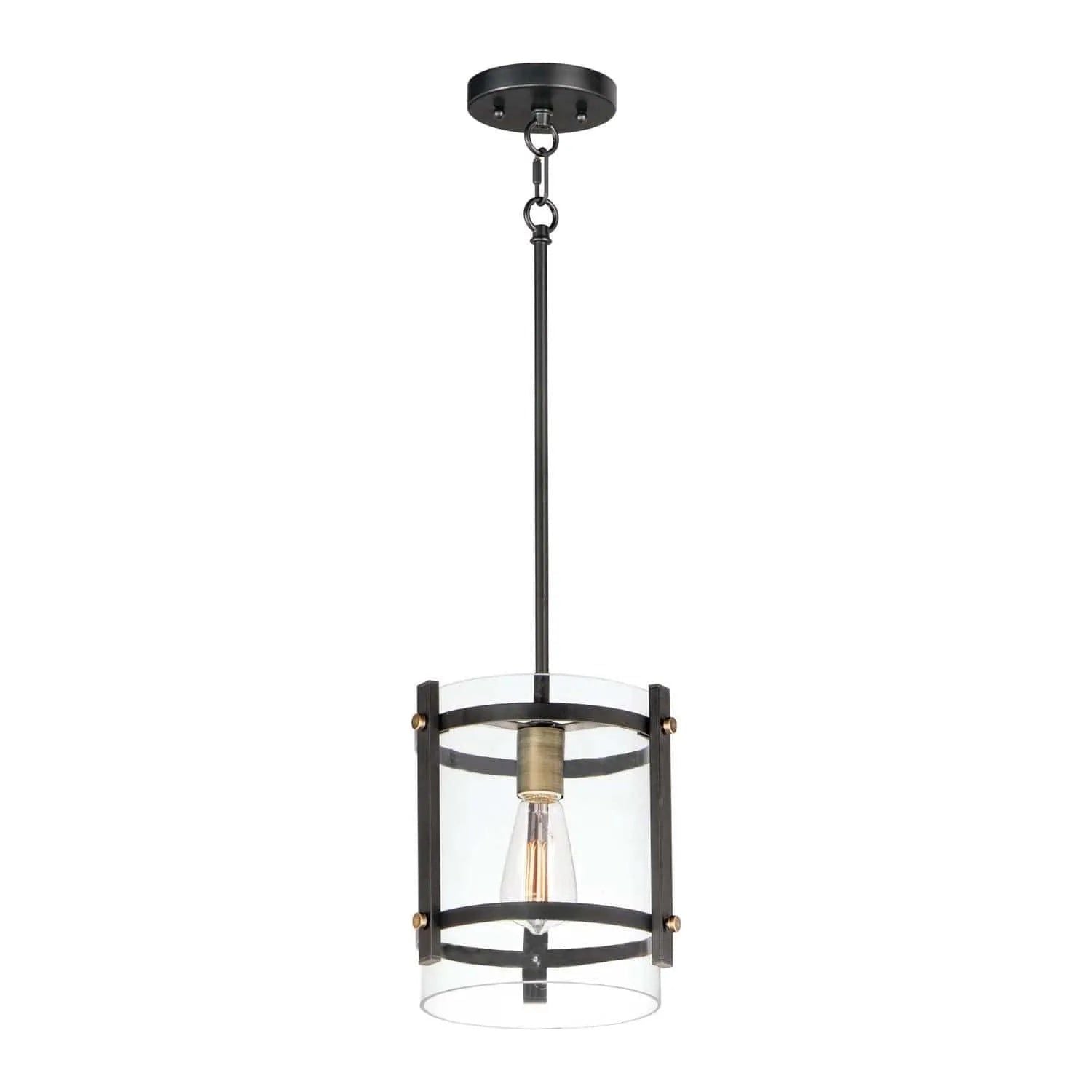 Maxim Lighting - Capitol Pendant - 2649BKAB | Montreal Lighting & Hardware