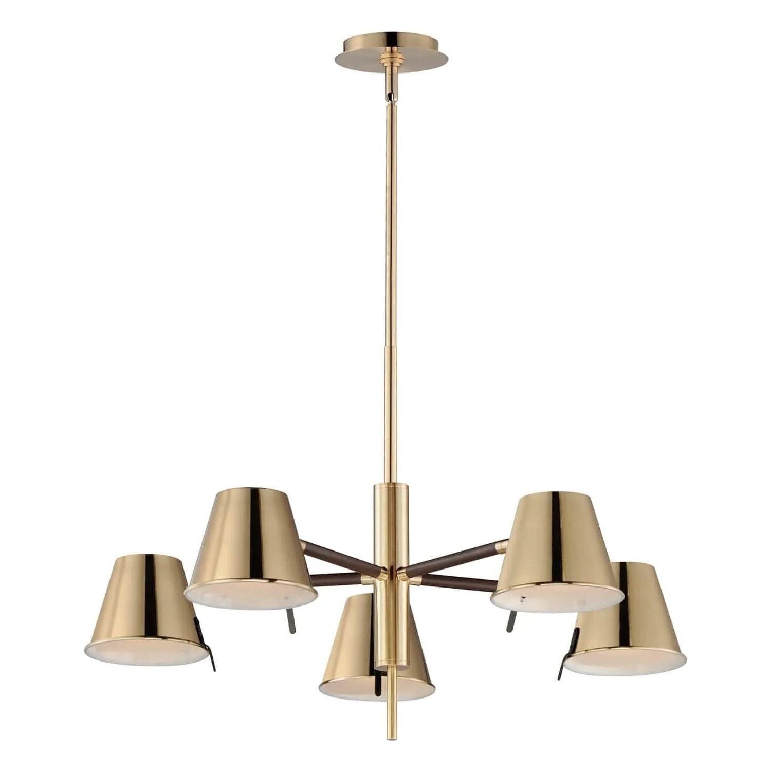 Maxim Lighting - Carlo LED Chandelier - 25175DBZHR | Montreal Lighting & Hardware