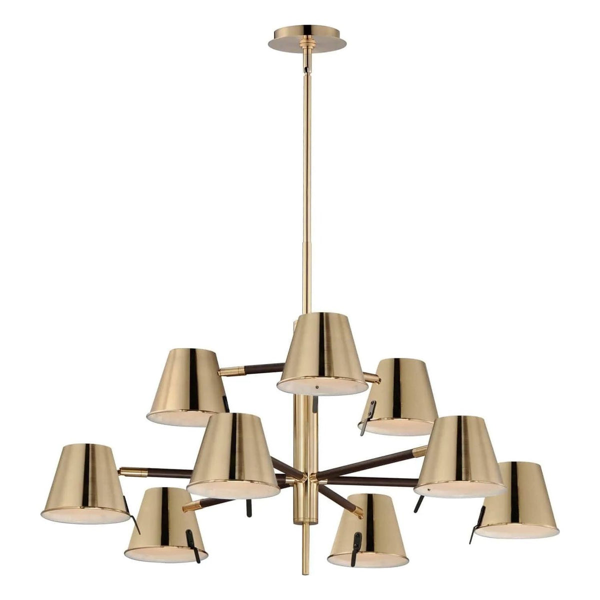 Maxim Lighting - Carlo LED Chandelier - 25179DBZHR | Montreal Lighting & Hardware