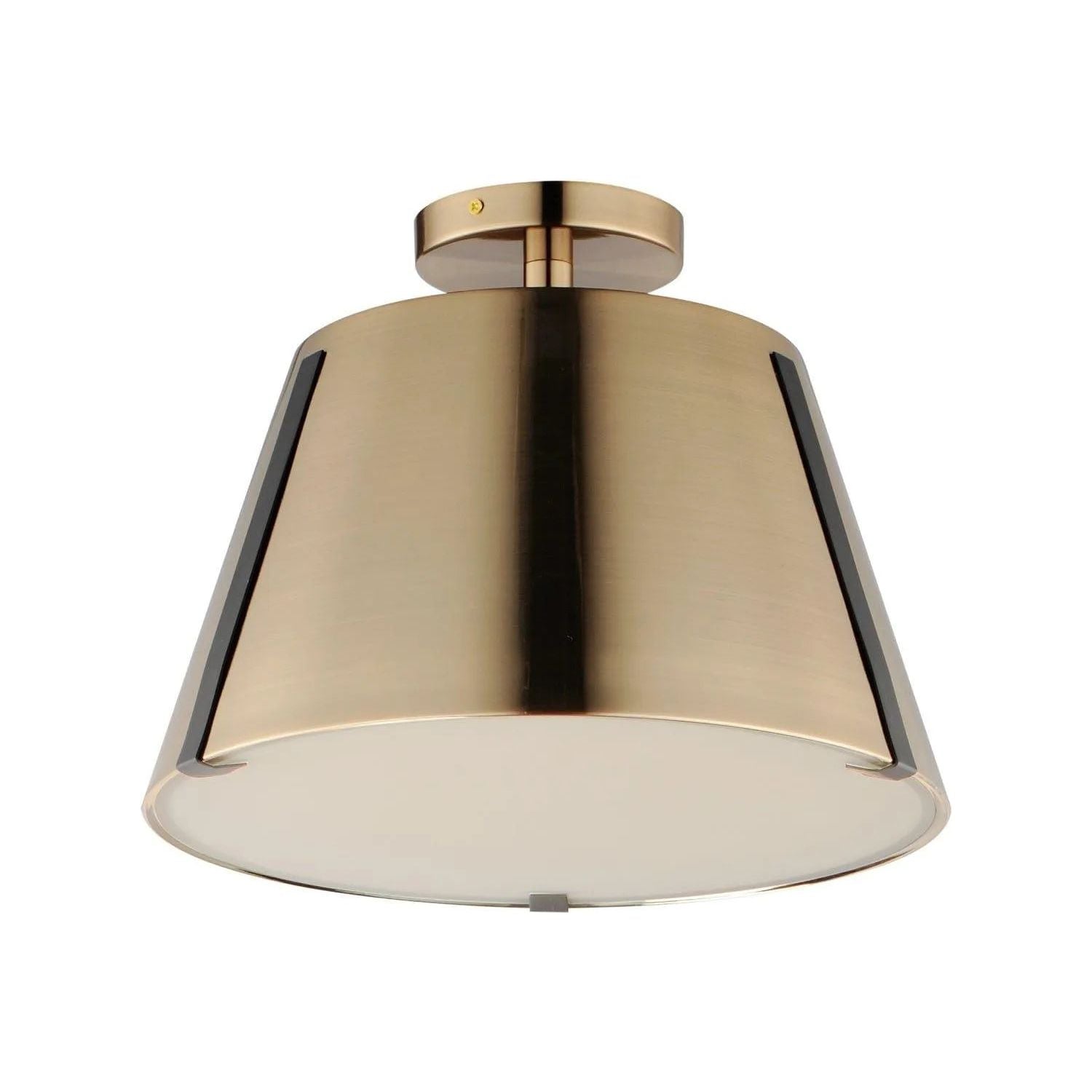 Maxim Lighting - Carlo LED Semi Flush Mount - 25170DBZHR | Montreal Lighting & Hardware