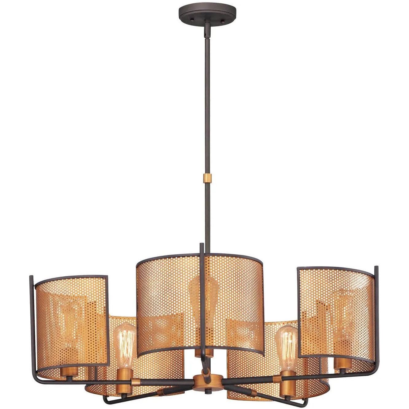 Maxim Lighting - Caspian Chandelier - 31215OIAB | Montreal Lighting & Hardware