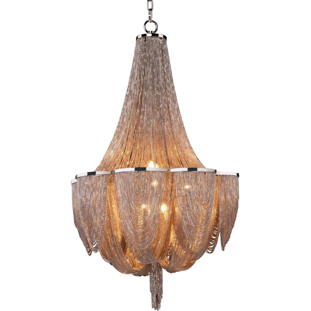 Maxim Lighting - Chantilly Chandelier - 21465NKPN | Montreal Lighting & Hardware