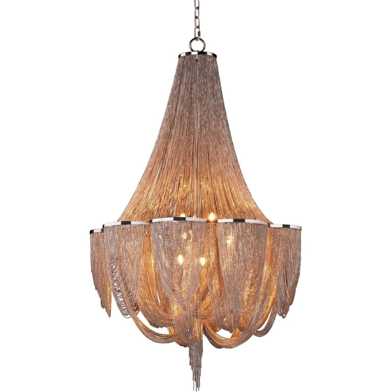 Maxim Lighting - Chantilly Chandelier - 21466NKPN | Montreal Lighting & Hardware