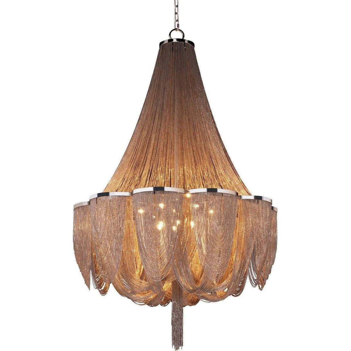 Maxim Lighting - Chantilly Chandelier - 21467NKPN | Montreal Lighting & Hardware