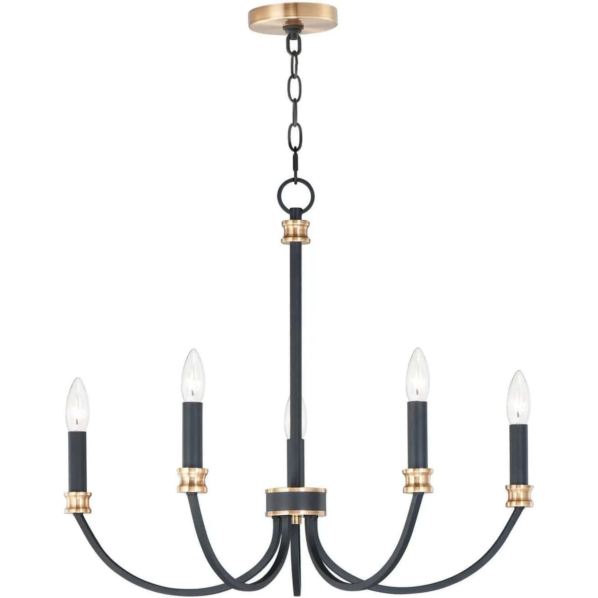 Maxim Lighting - Charlton Chandelier - 11378WWTGL | Montreal Lighting & Hardware