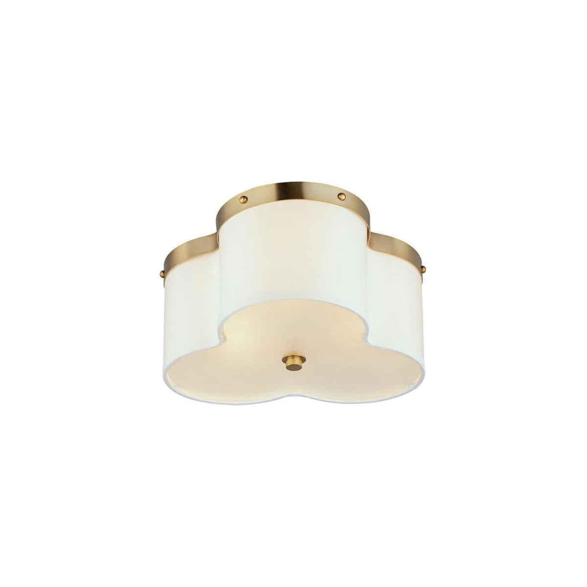 Maxim Lighting - Clover Flush Mount - 12243OFSBR | Montreal Lighting & Hardware