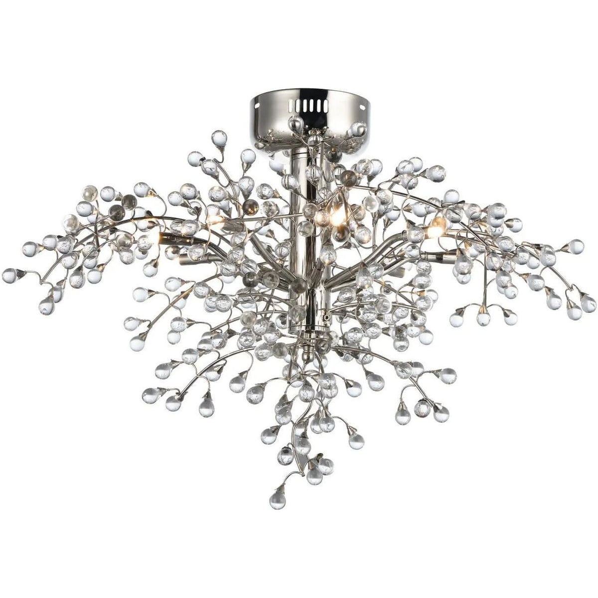 Maxim Lighting - Cluster LED Semi-Flush Mount - 38502CLPN | Montreal Lighting & Hardware