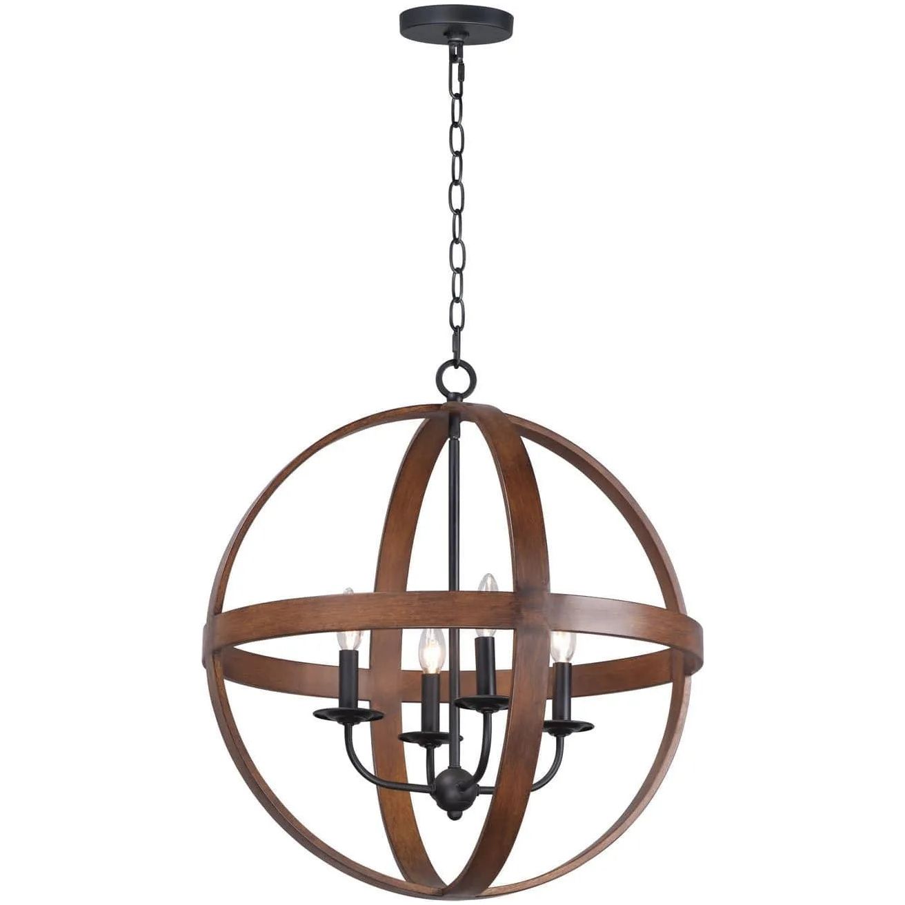 Maxim Lighting - Compass Pendant - 27574APBK | Montreal Lighting & Hardware