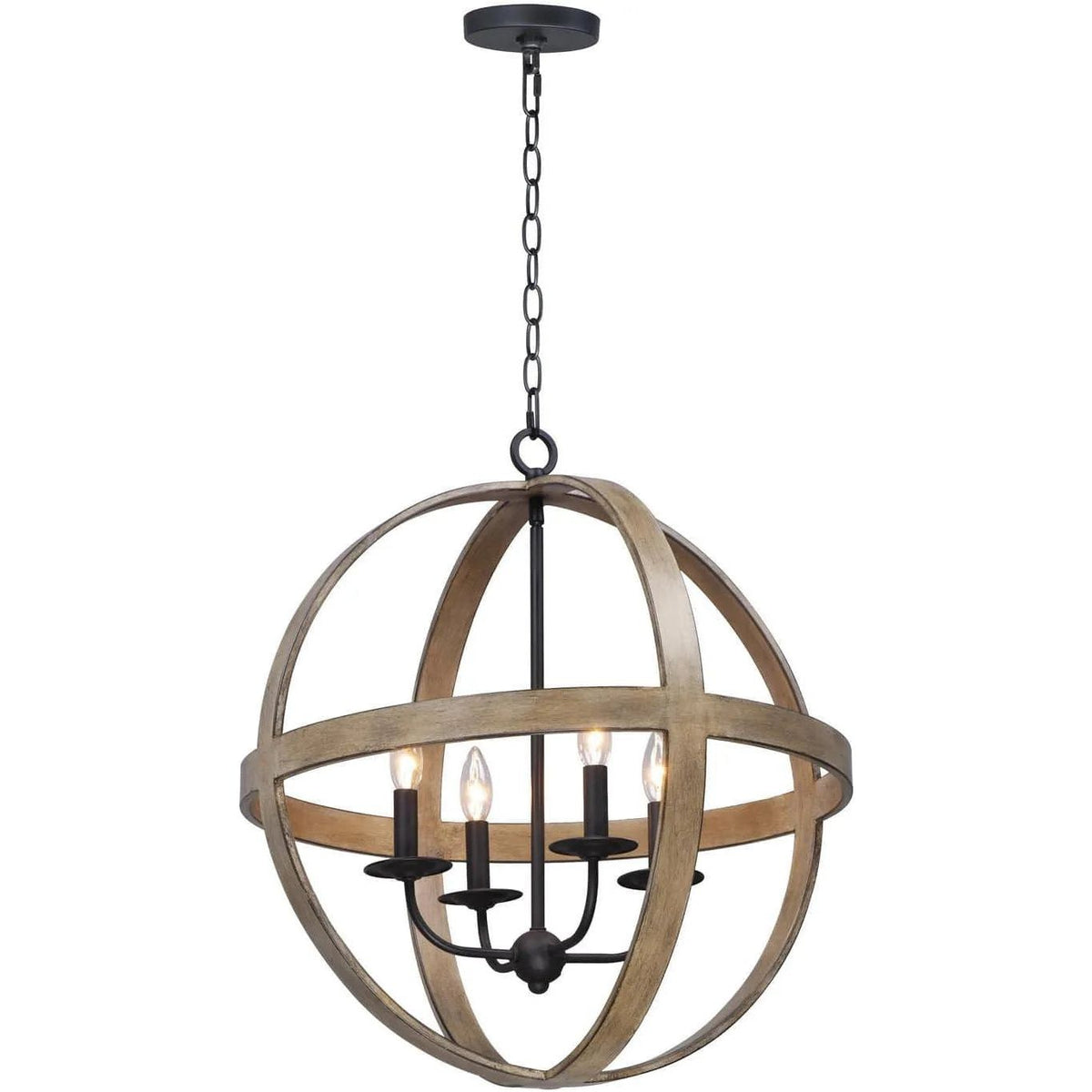 Maxim Lighting - Compass Pendant - 27574BWBK | Montreal Lighting & Hardware