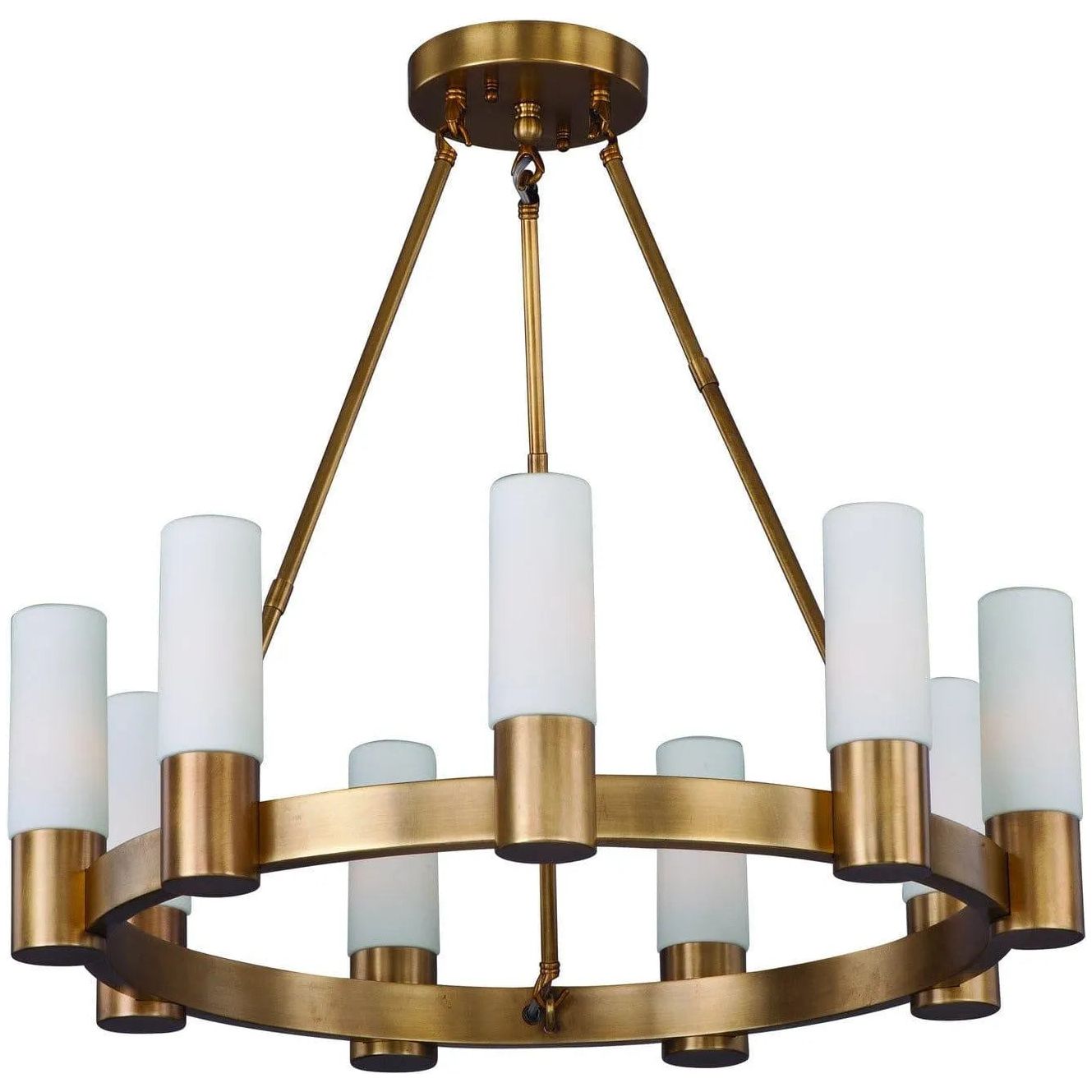 Maxim Lighting - Contessa Chandelier - 22418SWNAB | Montreal Lighting & Hardware