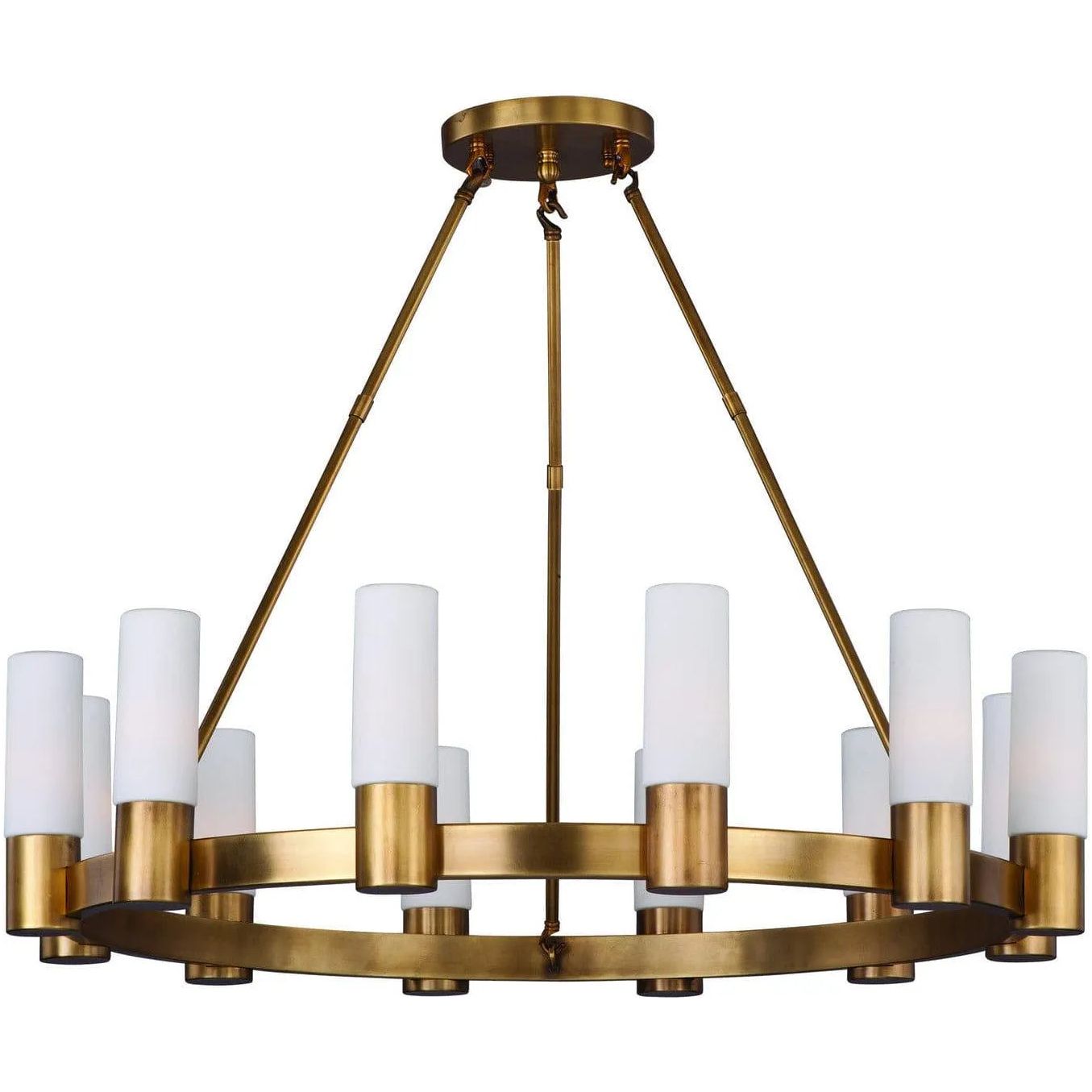 Maxim Lighting - Contessa Chandelier - 22419SWNAB | Montreal Lighting & Hardware