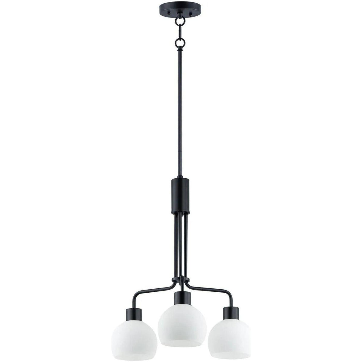 Maxim Lighting - Coraline Chandelier - 11276SWBK | Montreal Lighting & Hardware