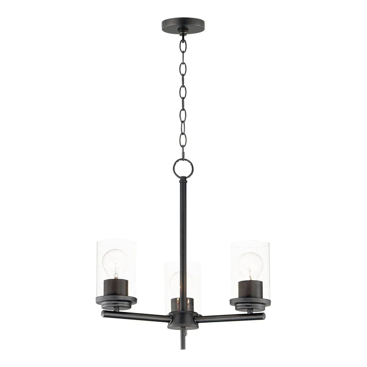 Maxim Lighting - Corona Chandelier - 10203CLBK | Montreal Lighting & Hardware