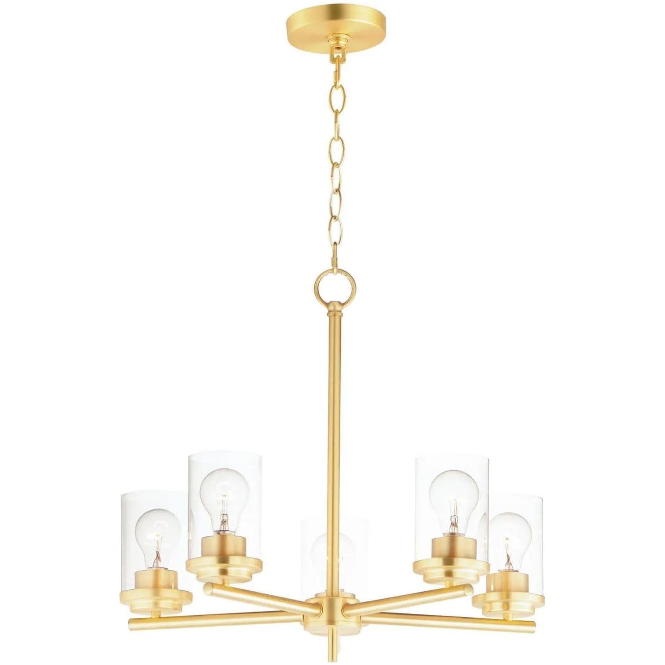 Maxim Lighting - Corona Chandelier - 10205CLSBR | Montreal Lighting & Hardware