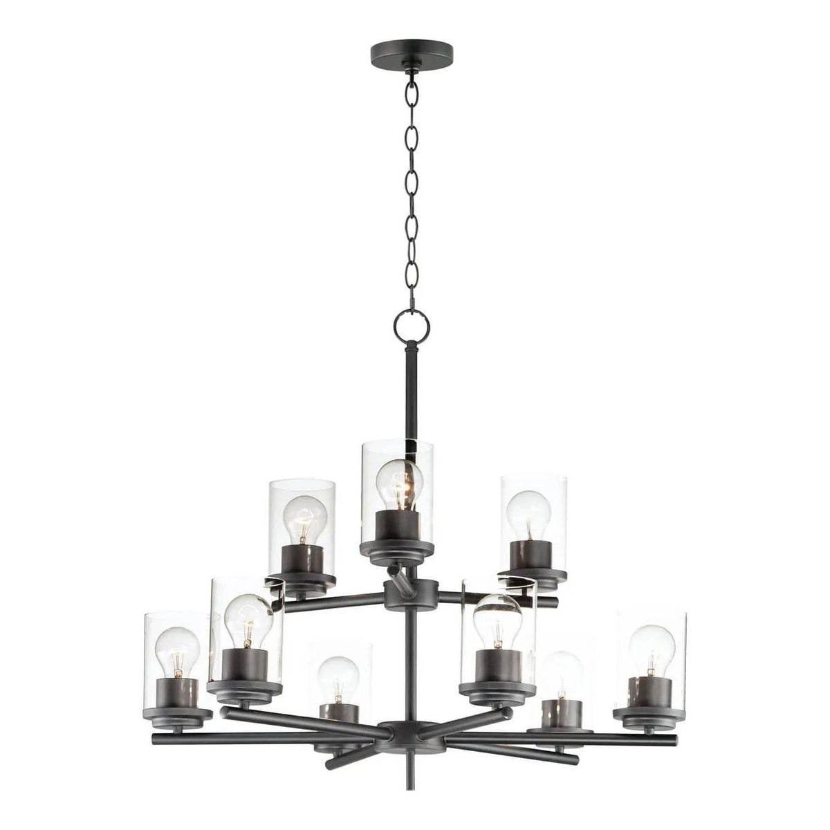 Maxim Lighting - Corona Chandelier - 10206CLBK | Montreal Lighting & Hardware