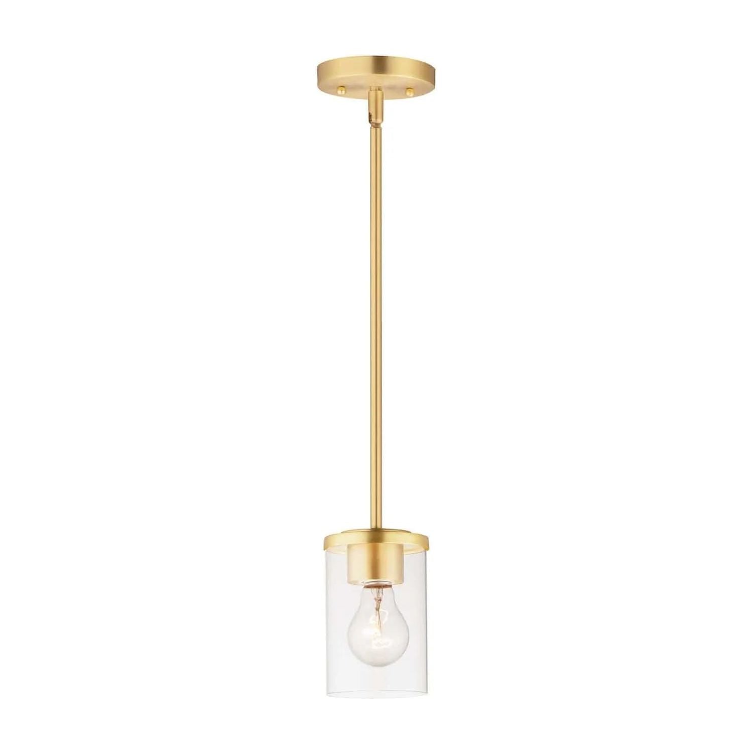 Maxim Lighting - Corona Mini Pendant - 90200CLSBR | Montreal Lighting & Hardware