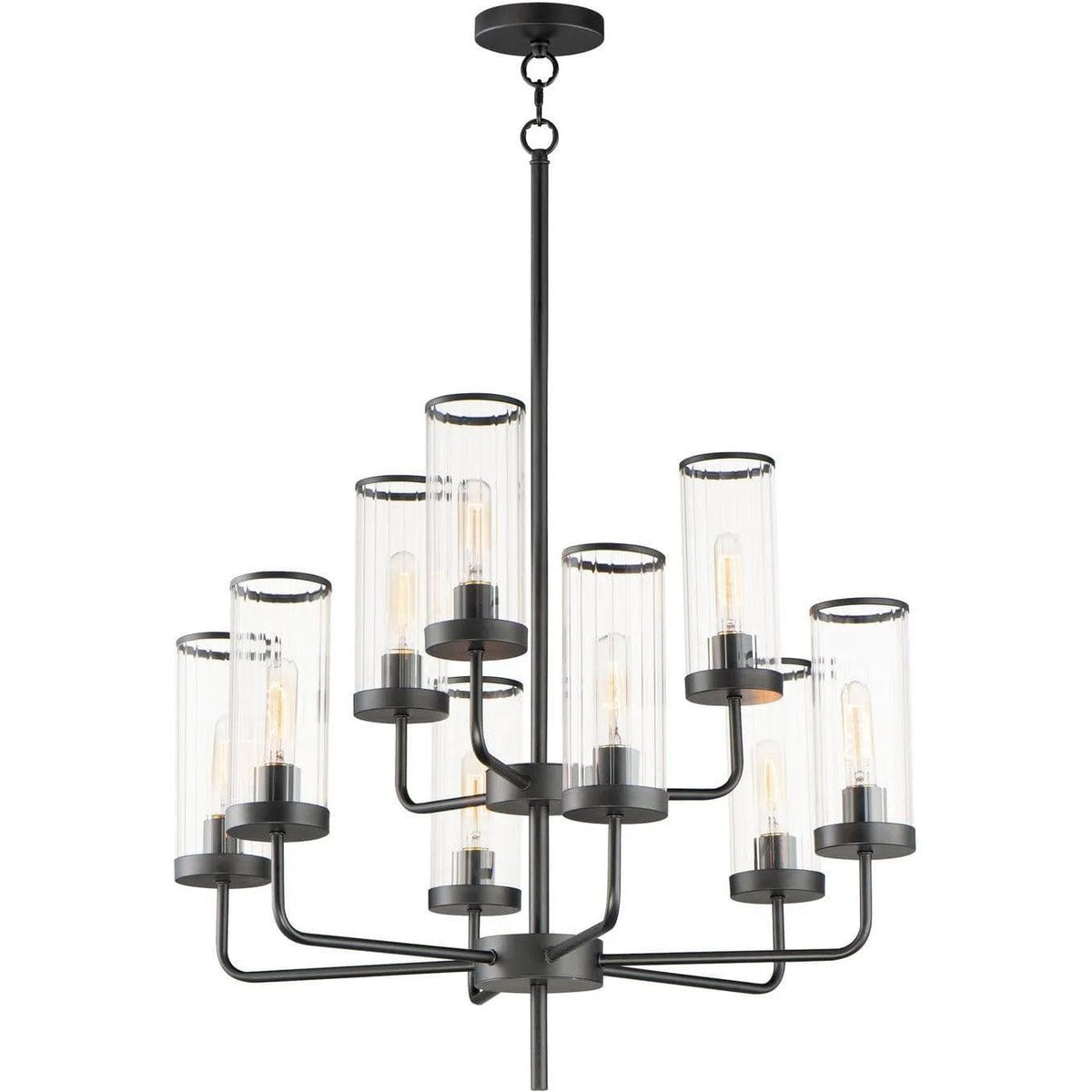 Maxim Lighting - Crosby Chandelier - 11479CRBK | Montreal Lighting & Hardware