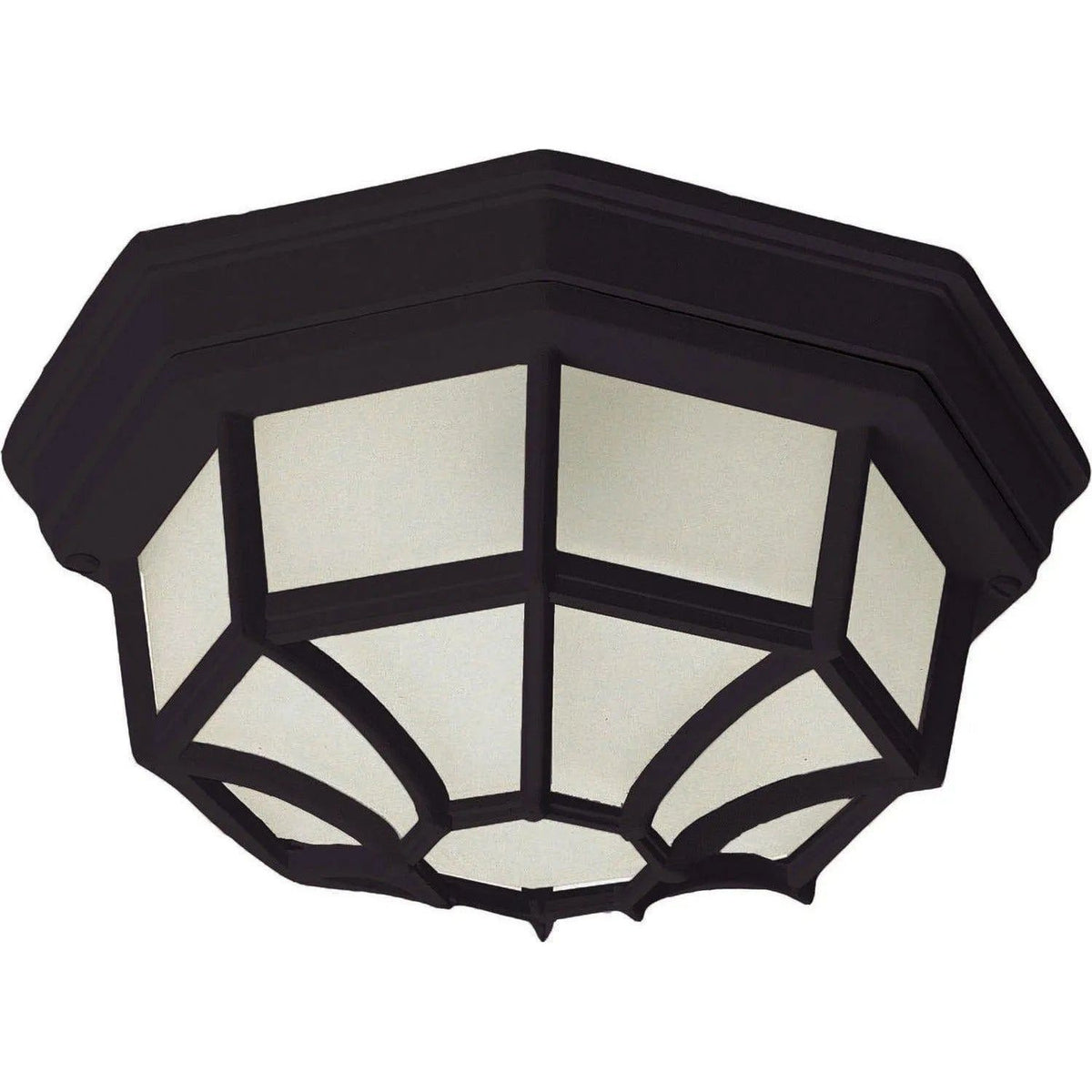 Maxim Lighting - Crown Hill Outdoor Ceiling Mount - 1020BK | Montreal Lighting & Hardware