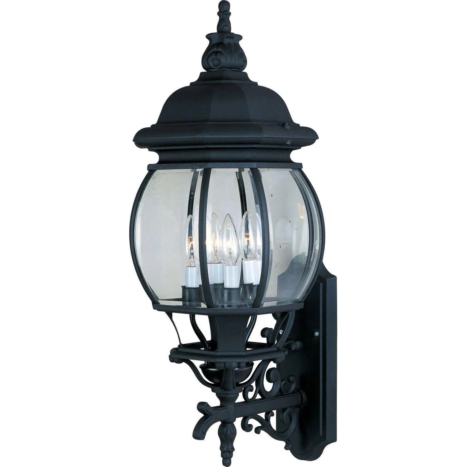 Maxim Lighting - Crown Hill Outdoor Wall Lantern - 1037BK | Montreal Lighting & Hardware