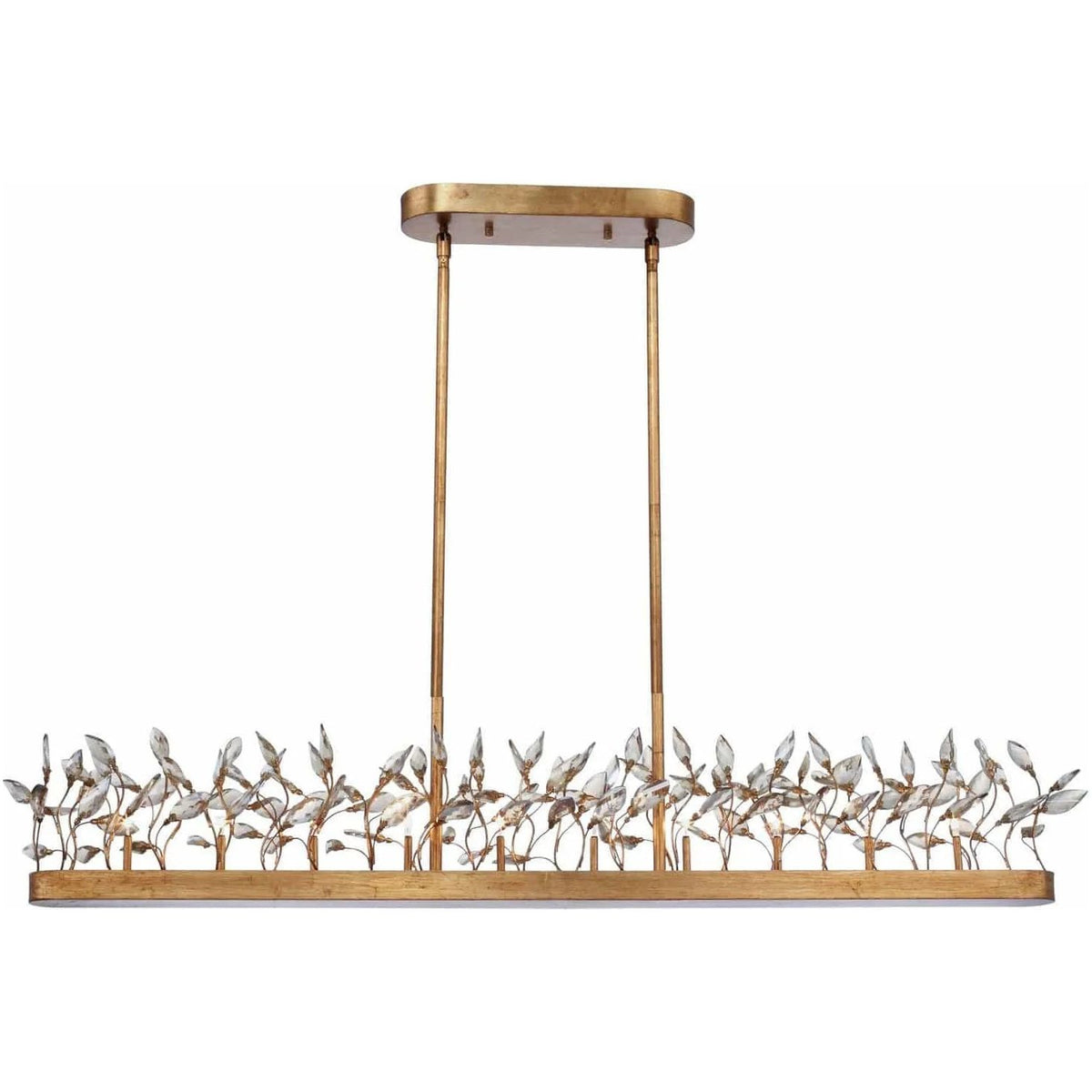 Maxim Lighting - Crystal Garden Linear Chandelier - 30446CGGL | Montreal Lighting & Hardware