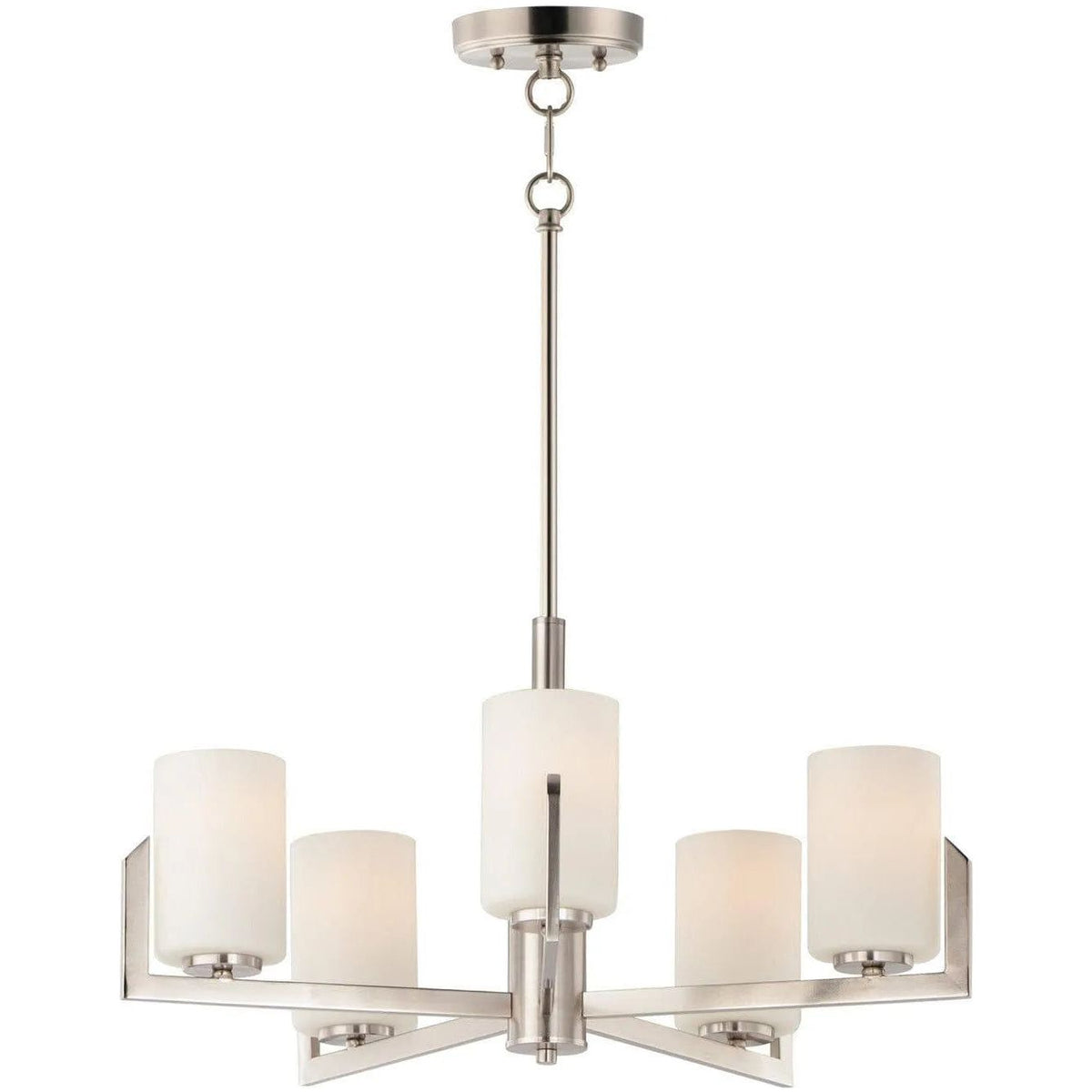 Maxim Lighting - Dart Chandelier - 21286SWSN | Montreal Lighting & Hardware