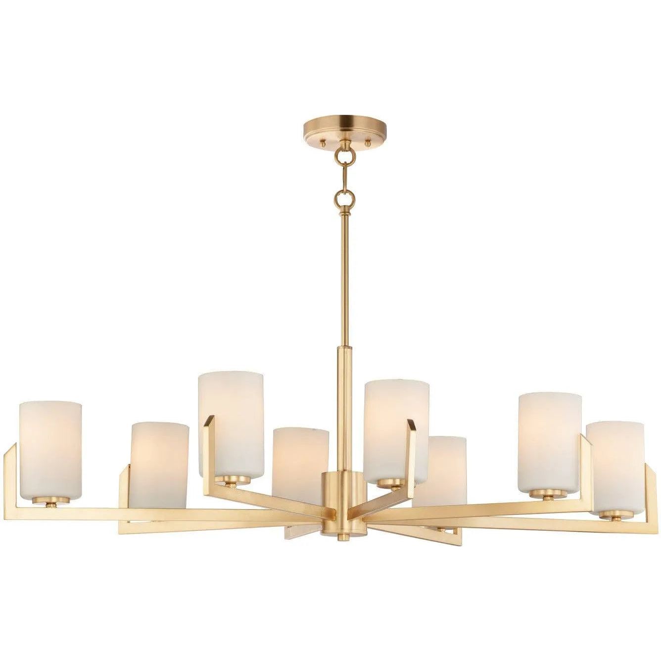 Maxim Lighting - Dart Linear Chandelier - 21288SWSBR | Montreal Lighting & Hardware