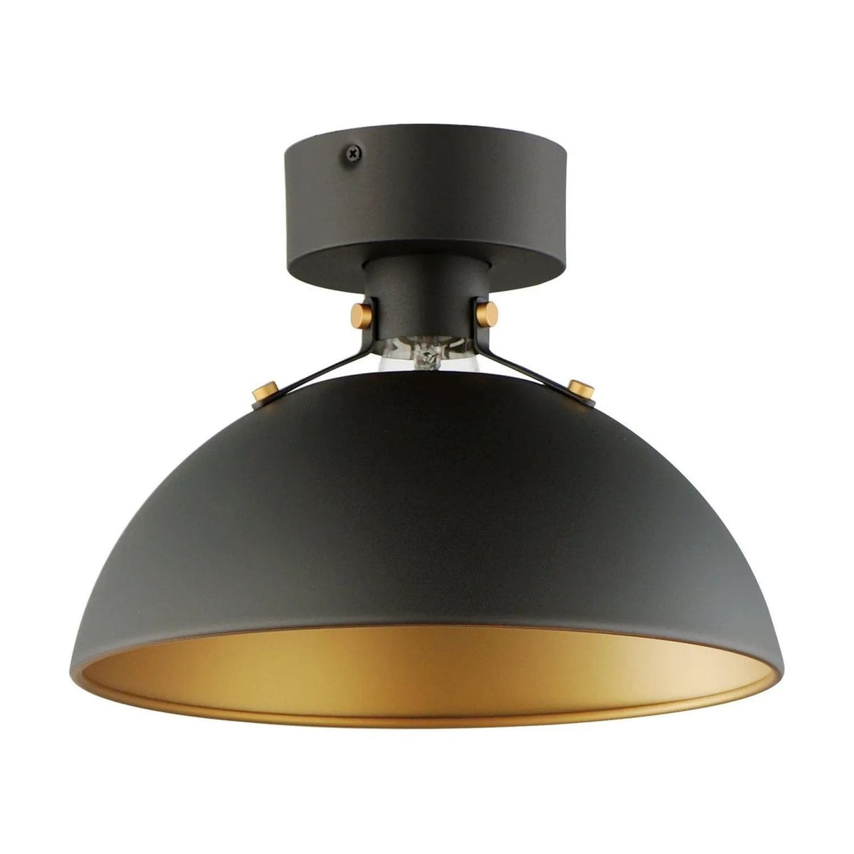 Maxim Lighting - Dawn Flush Mount - 12040ABBK | Montreal Lighting & Hardware