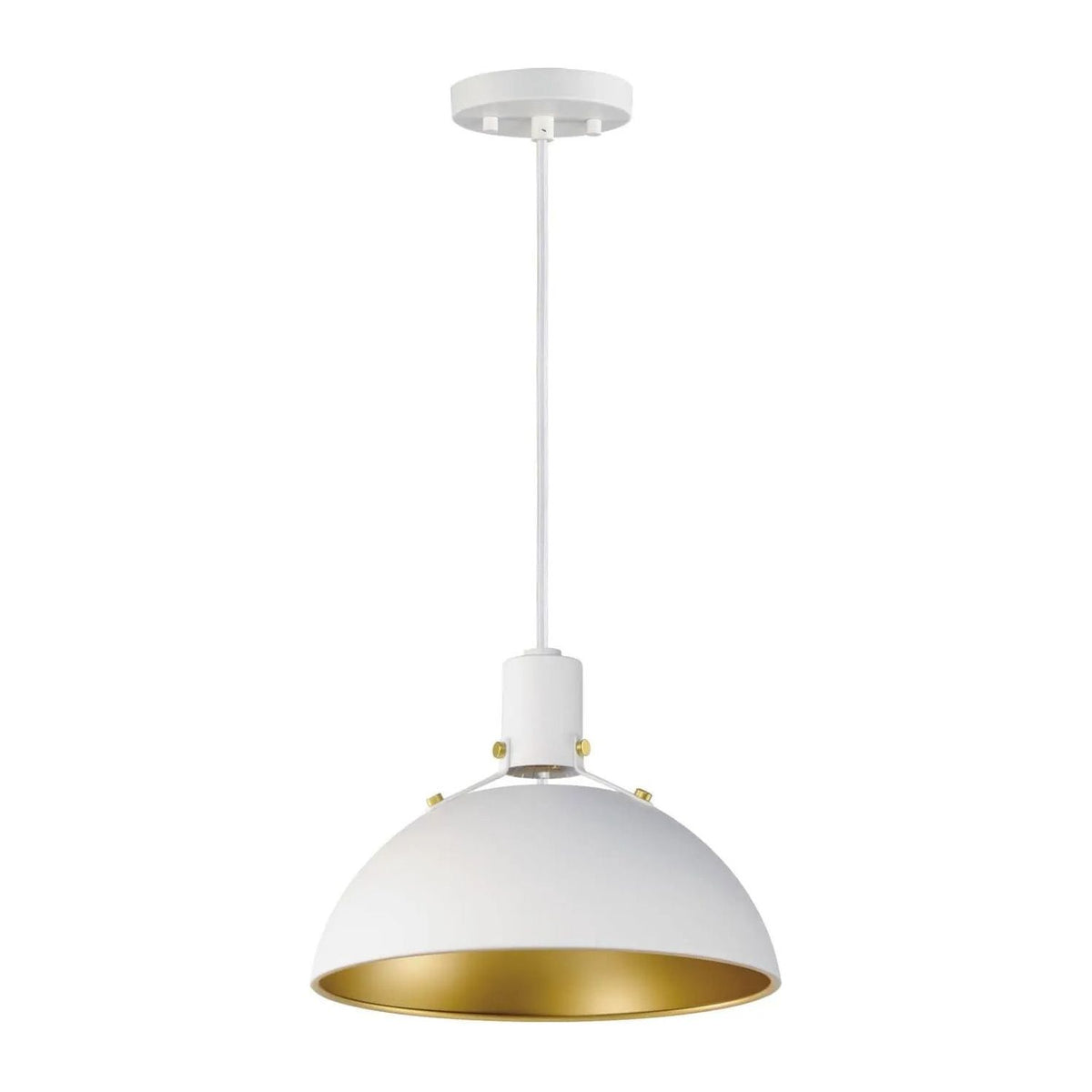 Maxim Lighting - Dawn Pendant - 12042WTSBR | Montreal Lighting & Hardware