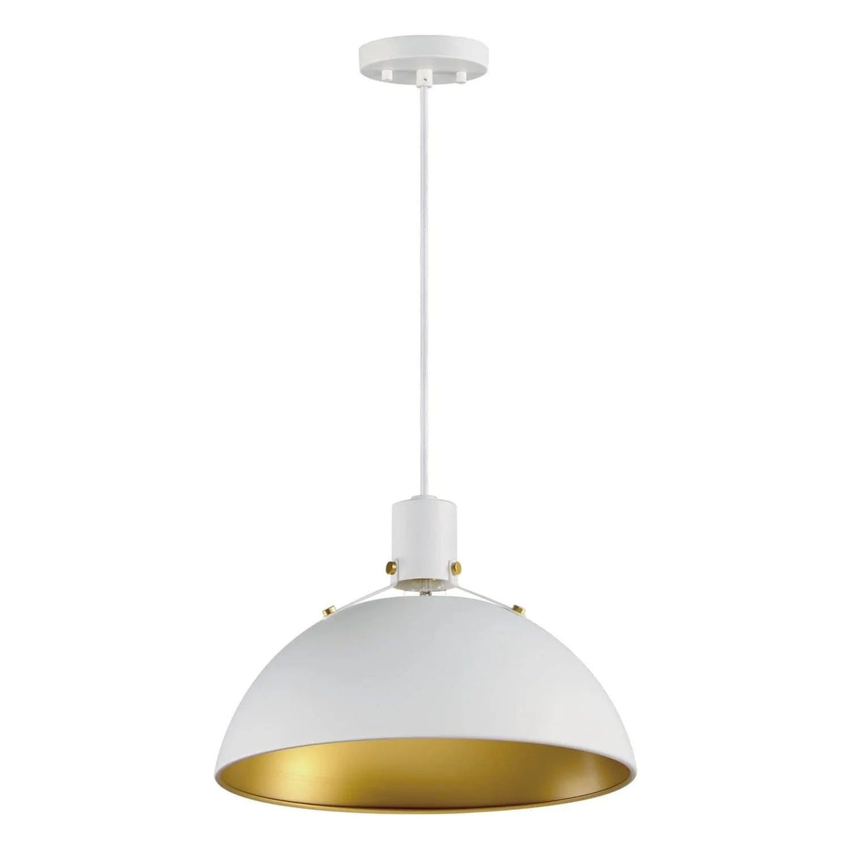 Maxim Lighting - Dawn Pendant - 12045WTSBR | Montreal Lighting & Hardware