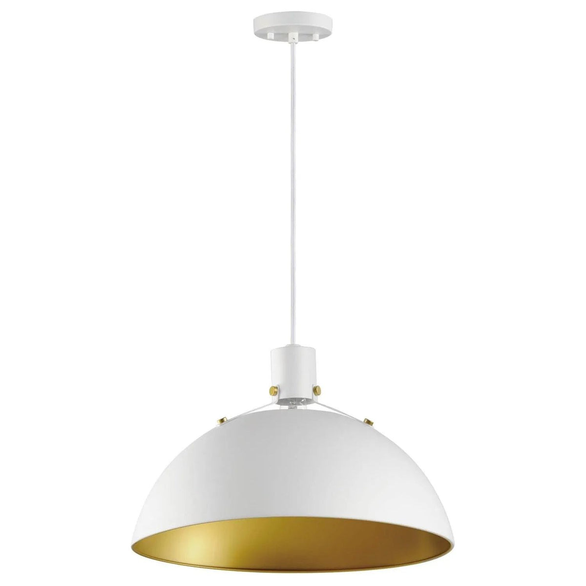 Maxim Lighting - Dawn Pendant - 12048WTSBR | Montreal Lighting & Hardware