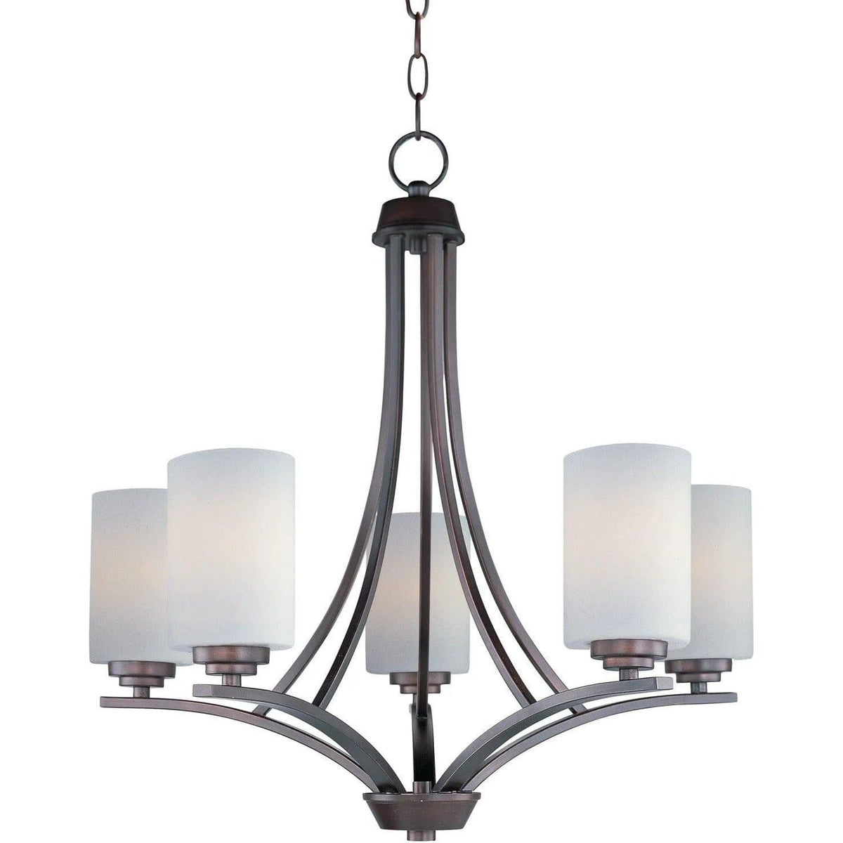 Maxim Lighting - Deven Chandelier - 20035SWOI | Montreal Lighting & Hardware