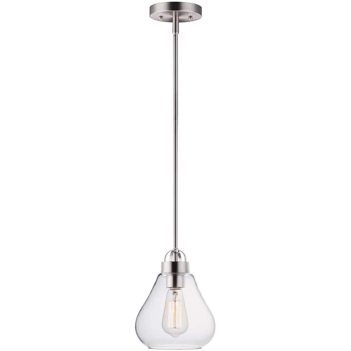 Maxim Lighting - Dianne Pendant - 10091CLSN | Montreal Lighting & Hardware