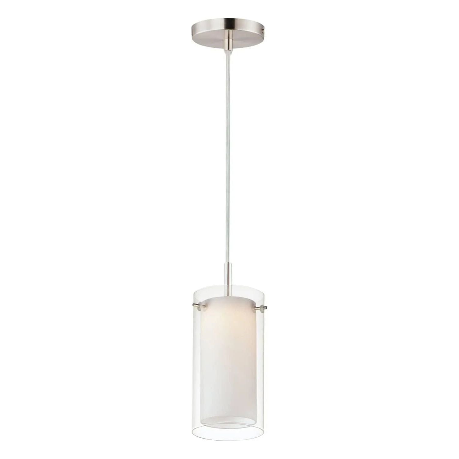 Maxim Lighting - Duo LED Mini Pendant - 12289CLSWSN | Montreal Lighting & Hardware