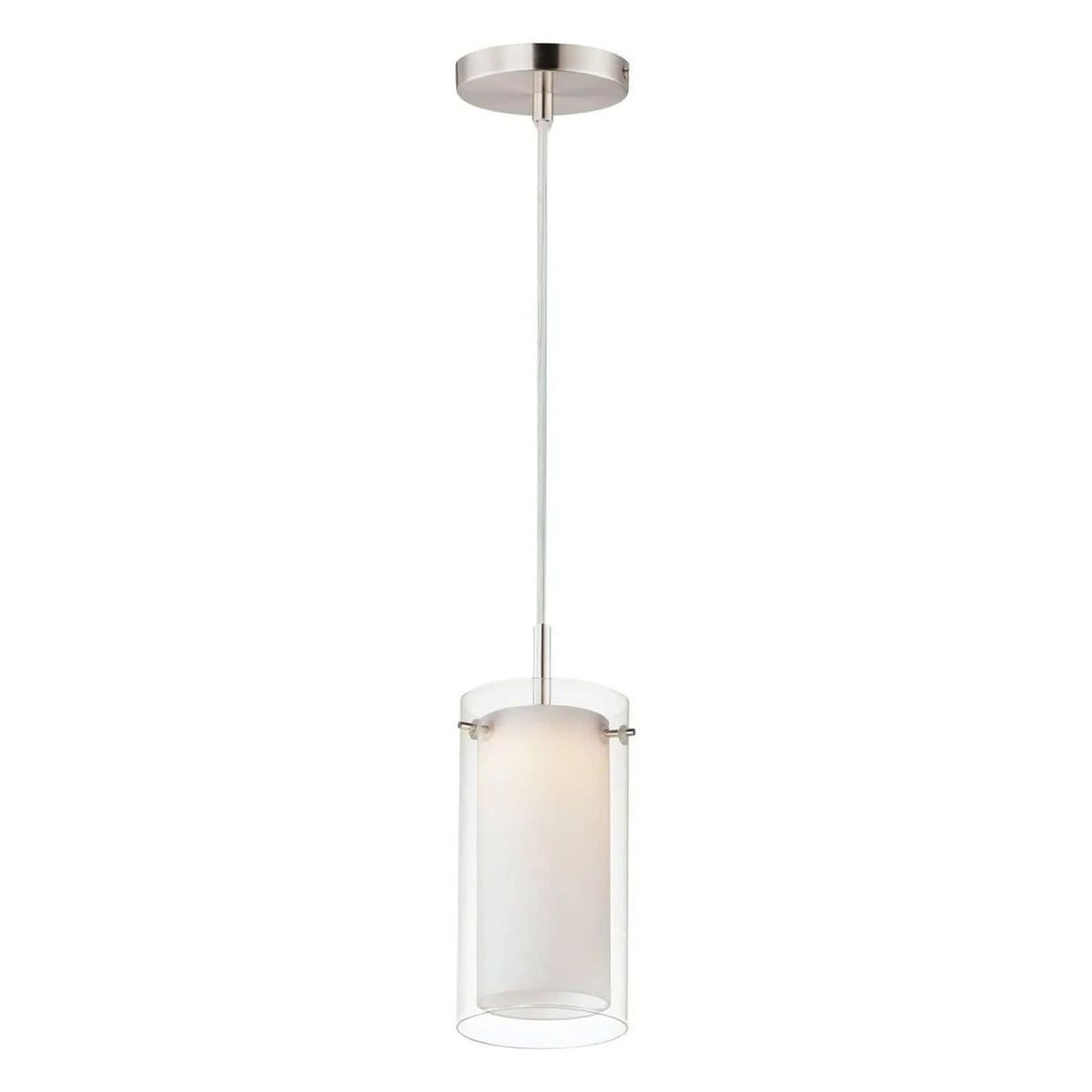 Maxim Lighting - Duo LED Mini Pendant - 12289CLSWSN | Montreal Lighting & Hardware