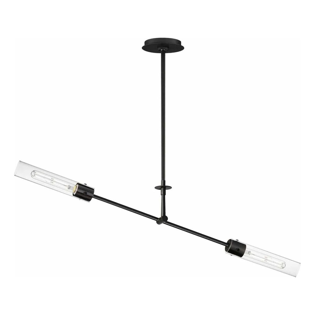 Maxim Lighting - Equilibrium LED Linear Pendant - 26372CLBK | Montreal Lighting & Hardware