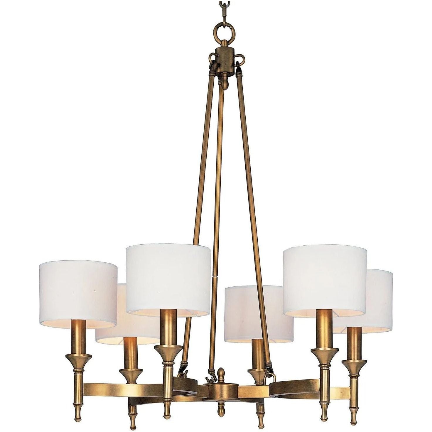 Maxim Lighting - Fairmont Chandelier - 22375OMNAB | Montreal Lighting & Hardware